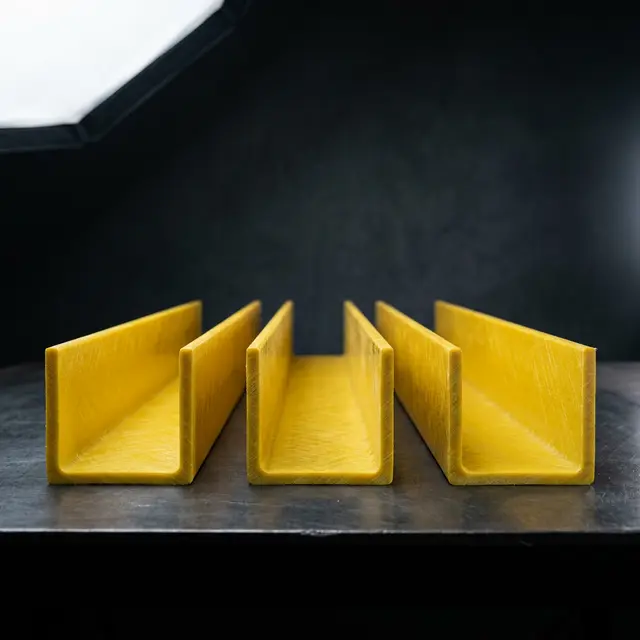 Pultruded FRP C Channel